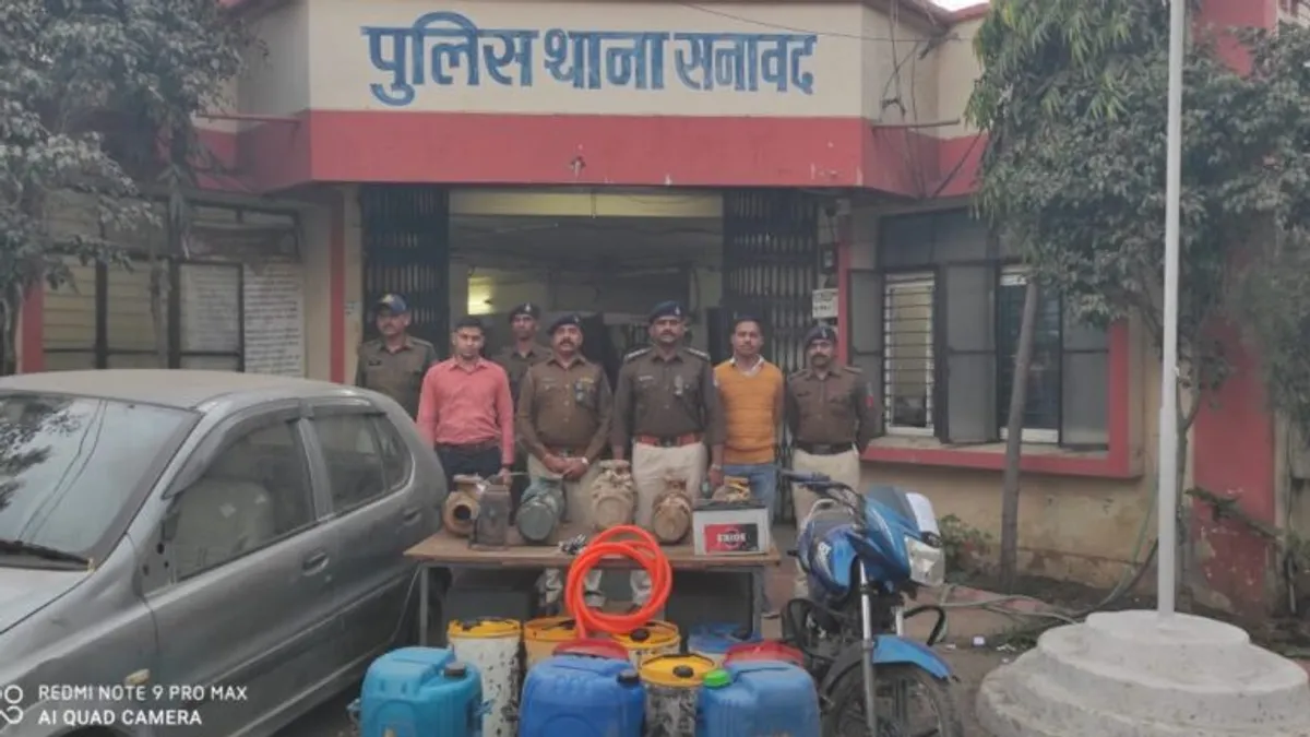 खरगोन में पुलिस को मिली बड़ी सफलता, डीजल और मोटरपंप चुराने वाला गिरोह गिरफ्तार Crime News, Khargone, Sanawad, Theft News, POlice