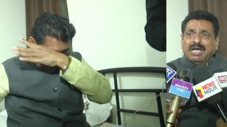 विधायक राजेश प्रजापति के अपमान से आहत पिता RD प्रजापति रो पड़े, बोले- TI पर कार्रवाई नहीं हुई तो इस्तीफा देंगे Hurt by insult of MLA Rajesh Prajapati father RD Prajapati said- strict action taken against TI