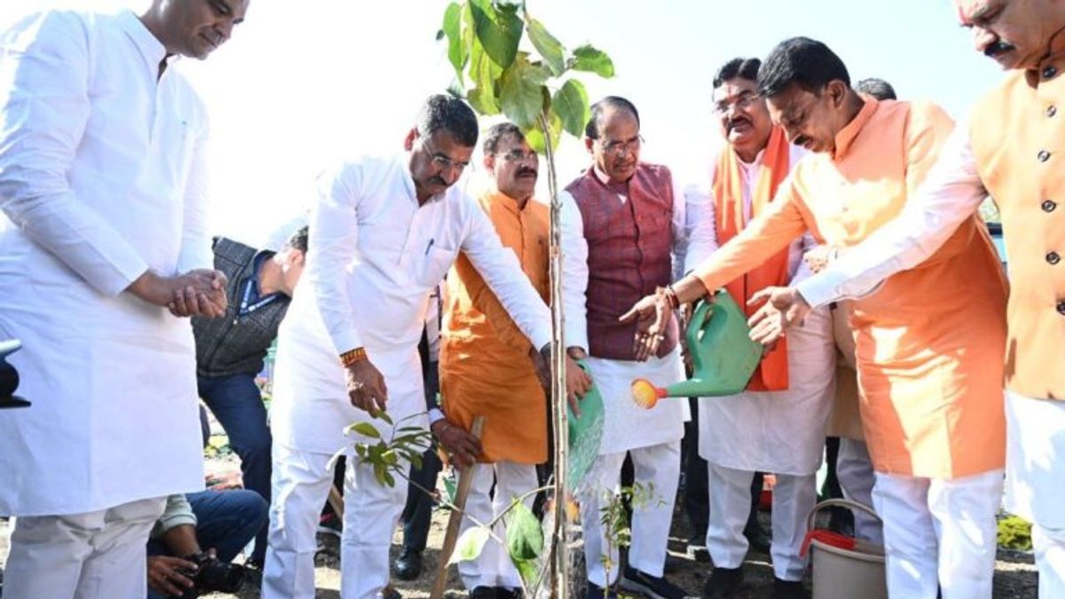 CM शिवराज ने 2 साल में अकेले लगा दिए 2140 पौधे, बोले- रामवन को बनाएंगे MP का सबसे बड़ा मानव निर्मित जंगल CM Shivraj, alone planted 2140 saplings, Ramvan biggest man-made forest, MP News