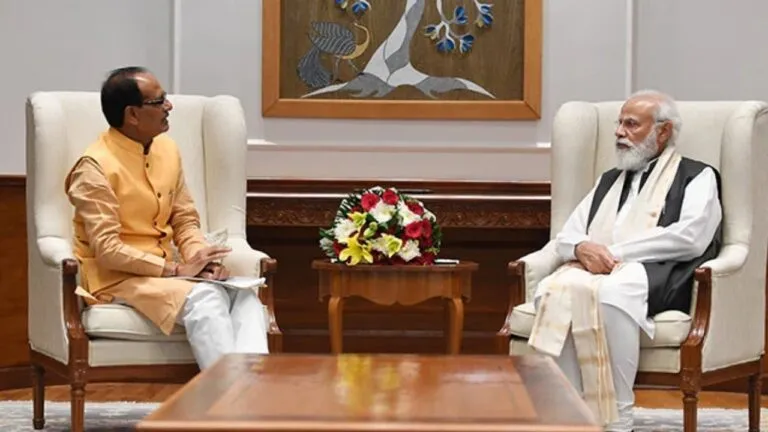 PM Narendra Modi CM Shivraj Singh Chouhan mp news farmer ruined hailstorm mp weather PM Narendra Modi Call