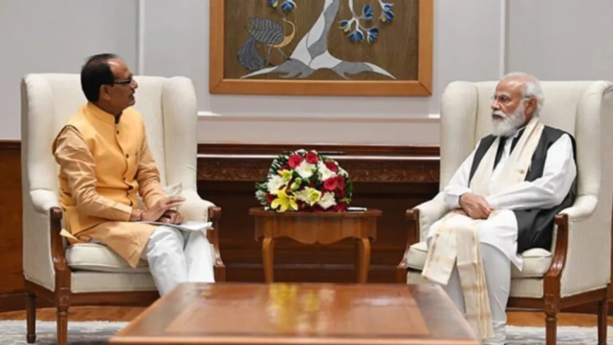 PM नरेंद्र मोदी ने CM शिवराज को लगाया फोन, किसानों और ओलावृष्टि को लेकर मुख्यमंत्री ने बोली ये बात PM Narendra Modi CM Shivraj Singh Chouhan mp news farmer ruined hailstorm mp weather PM Narendra Modi Call