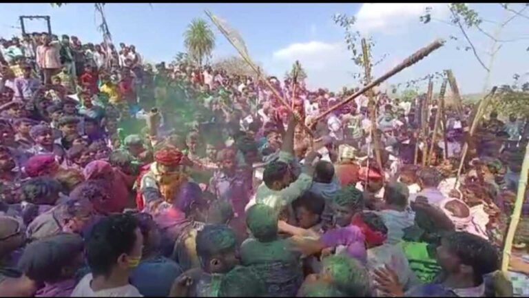 Celebration Digvijay Singh Raghogarh royal family victory over the british Teej Holi