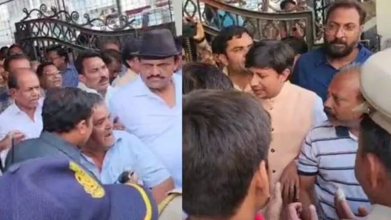 Indore Bawdi incident CM Shivraj Singh Chouhan MLA Akash Vijayvargiya Indore News