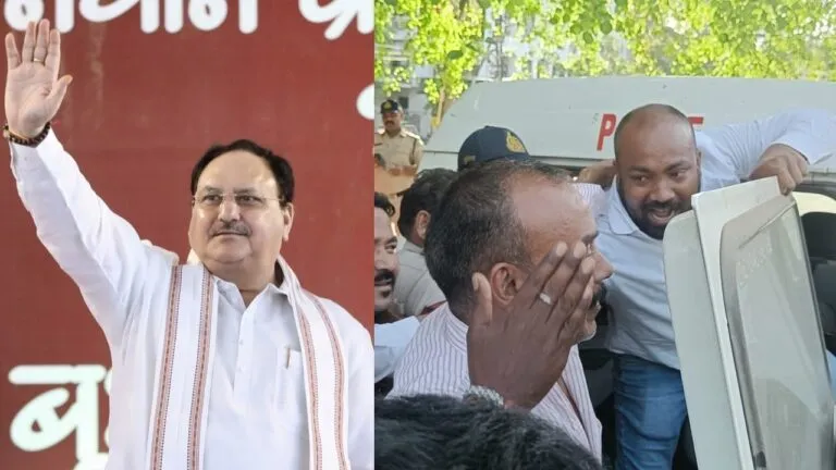 जेपी नड्डा ने MP में बिछाई राजनीतिक चौसर! लेकिन यूथ कांग्रेस पर क्यों टूट पड़ी पुलिस? जानें JP Nadda BJP President MP BJP mp congress Youth Congress Rahul Gandhi mp politics