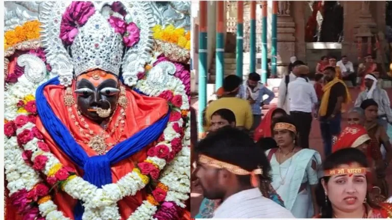 chaitra navratri Maihar Mother Sharda Bhavani Sharda Shaktipeeth satna news mp news