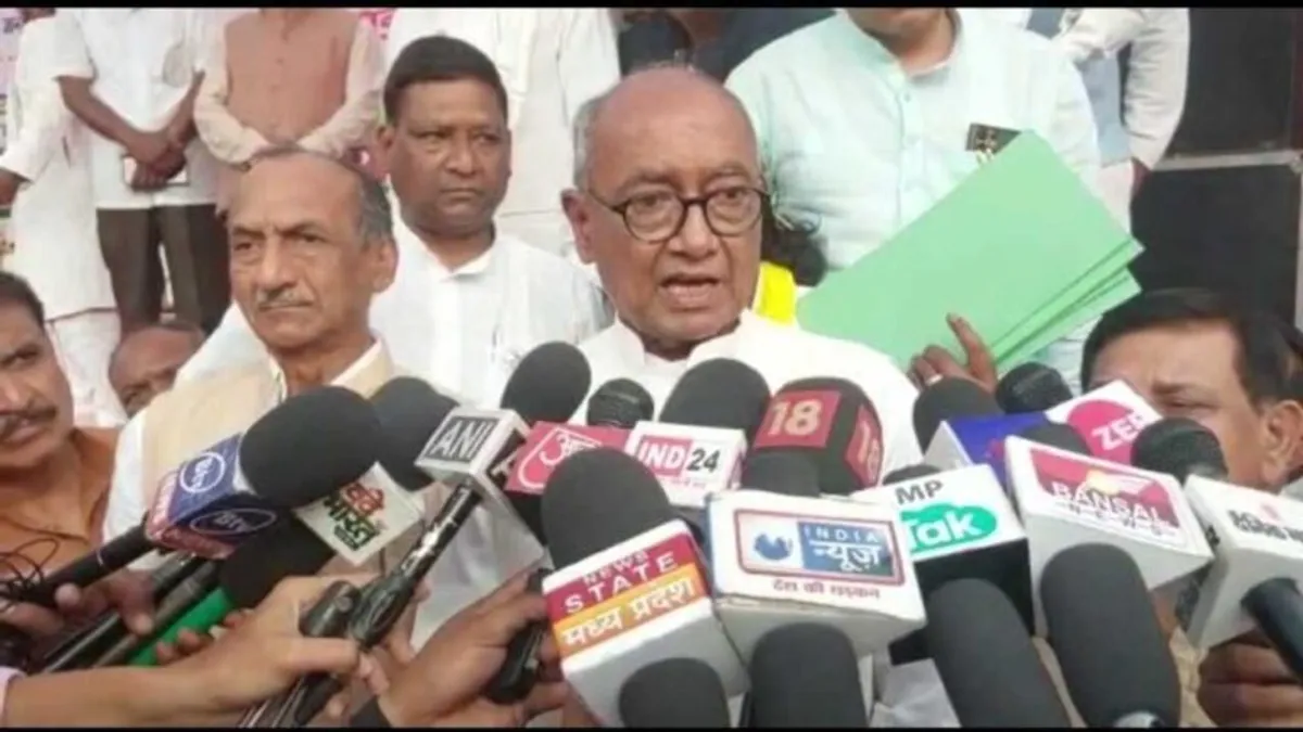 दिग्विजय सिंह ने दी CM शिवराज को “बधाई”, बोले ‘उनको आर्शीवाद नहीं देंगे, 1 रुपए देकर 5 रुपए छीन रहे’ Digvijay Singh jabalpur news CM Shivraj Singh Chouhan Ladli Behna Yojana