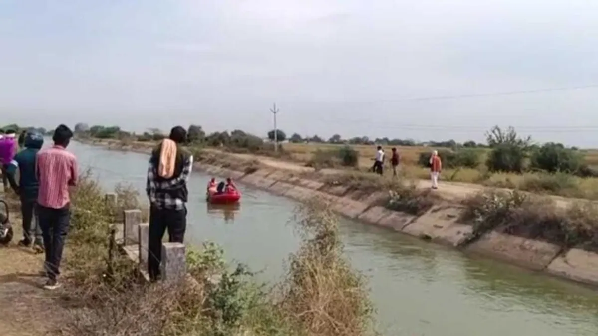 मुरैना: बहन के घर भात देने जा रहे दो सगे भाई बाइक सहित नहर में गिरे, डूबने से हुई मौत Morena News Gwalior News drowned in canal two brothers mp news