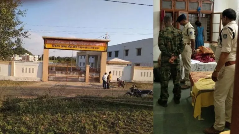 7th class student hanged in her hostel room in Mandla came 2 days before home to give exam