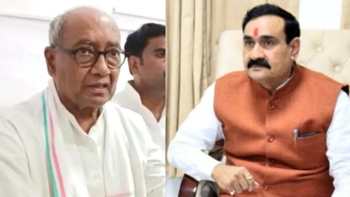 दिग्विजय सिंह ने शिवराज पर कसा तंज, कहा- ‘चुनाव से पहले बहनों की याद नहीं आई’; नरोत्तम मिश्रा ने किया पलटवार Digvijay Singh, Shivraj Singh Chauhan, CM Shivraj, Politics News, MP Politics