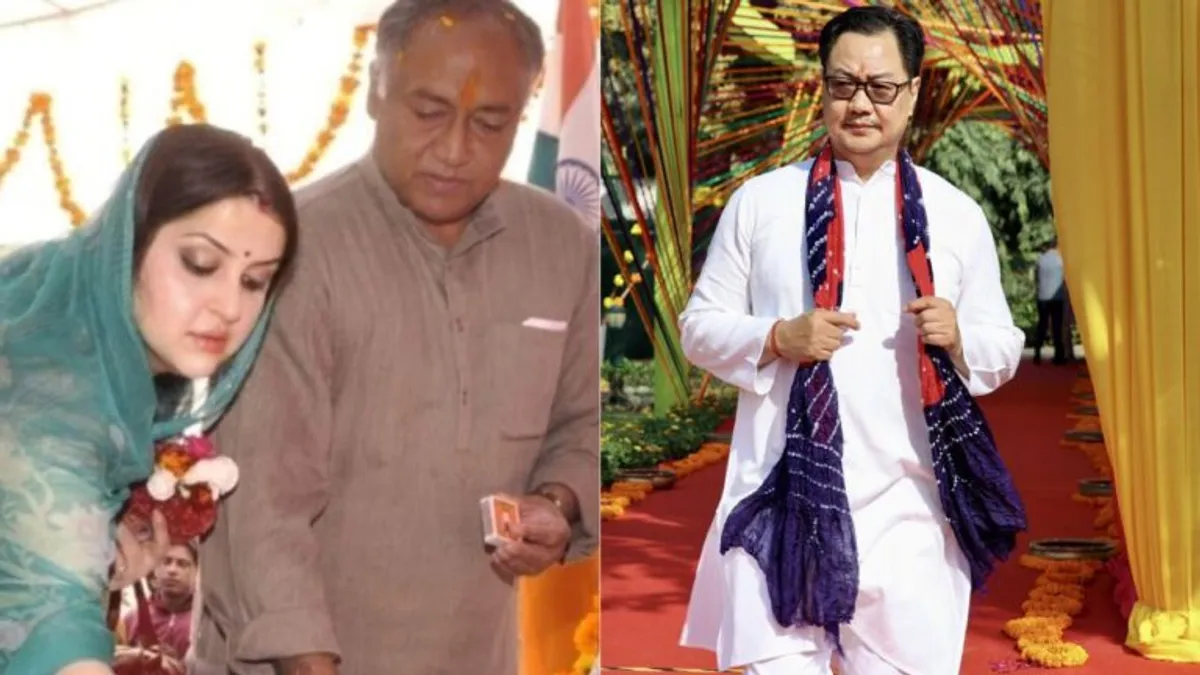 किरण रिजिजू ने राहुल गांधी को बताया देश के लिए खतरा, लक्ष्मण सिंह की पत्नी रुबीना ने जताया कड़ा एतराज Kiren Rijiju told Rahul Gandhi a threat to the country Laxman Singh wife Rubina Singh expressed strong objection