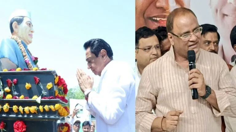 एक मंच पर जुटे कांग्रेसी दिग्गज, अरुण यादव के परिवार को लेकर कमलनाथ ने सुनाए रोचक किस्से mp congress Khargone News Arun Yadav Kamal Nath