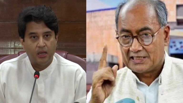 दिग्विजय पर सिंधिया बोले, ‘हे महाकाल, ऐसा देश विरोधी व्यक्ति भारत में पैदा न हो’, जाने क्या है विवाद Digvijay Singh Jyotiraditya Scindia mp news mp politics
