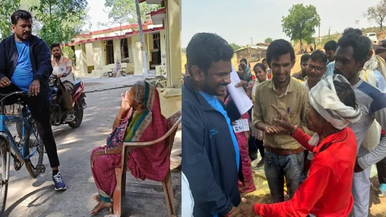 The mayor of Chhindwara Municipal Corporation of Madhya Pradesh remains in headlines with his new style. Whenever he wants, he changes his way in that direction and starts asking people about their condition.