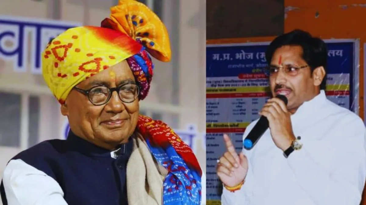 PESA को लेकर भाजपा-कांग्रेस में छिड़ी जंग, सुमेर सोलंकी और दिग्विजय ने एक-दूसरे पर लगाए बड़े आरोप Digvijaya Singh, Politics, MP News, Madhya Pradesh, Pesa