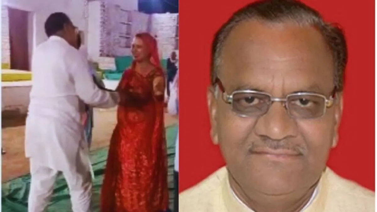 फूहड़ डांस करते कांग्रेसी विधायक का वीडियो वायरल, बदनामी होते ही घर और विधानसभा क्षेत्र छोड़ भागे Panna News mp news Congress MLA mp congress