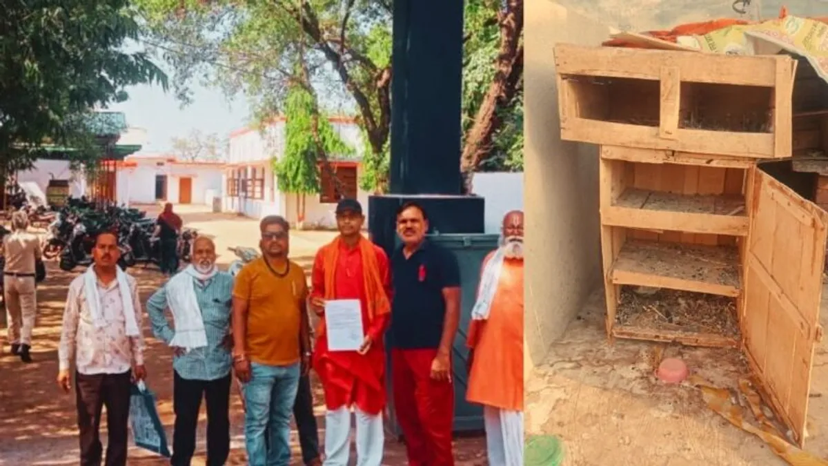 अजीबोगरीब: चोर घर में घुसे तो सोने-चांदी के जेवर चुराए, पिंजड़ा खोल 12 कबूतर, 5 खरगोश भी ले उड़े The strange act of thieves has come to the fore in Guna. Unidentified thieves stole 12 pigeons and 5 rabbits while burgling in Banskhedi of Cantt police station area.