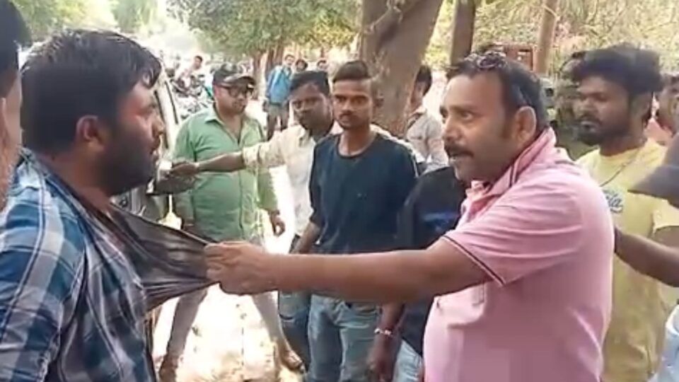 Troubled by the threats of the son-in-law, the relatives ran and killed him, the police saved his life