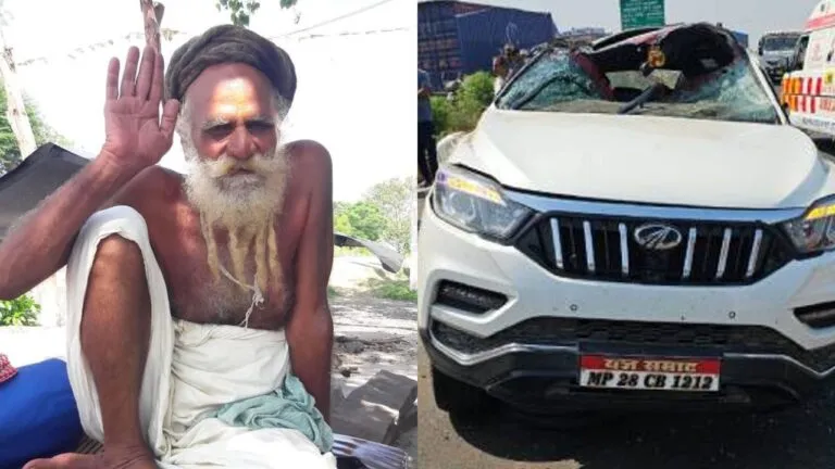 Mahant Kanak Bihari Maharaj died road accident wave of shock among devotees