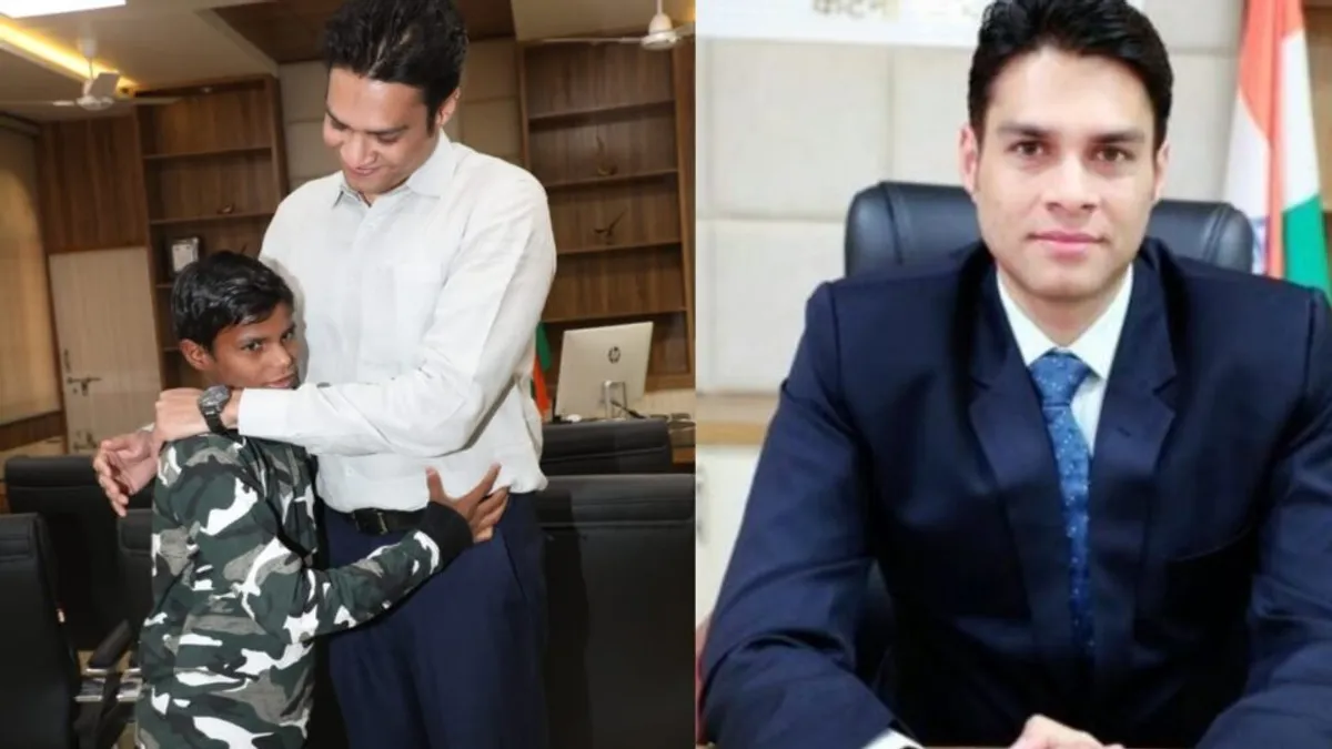 कटनी के कलेक्टर ने ‘बजरंगी भाईजान’ बनकर 6 महीने से बिछड़े इमरान को उसके अब्बू से मिलाया Collector of Katni reunites Imran with his father after becoming 'Bajrangi Bhaijaan'