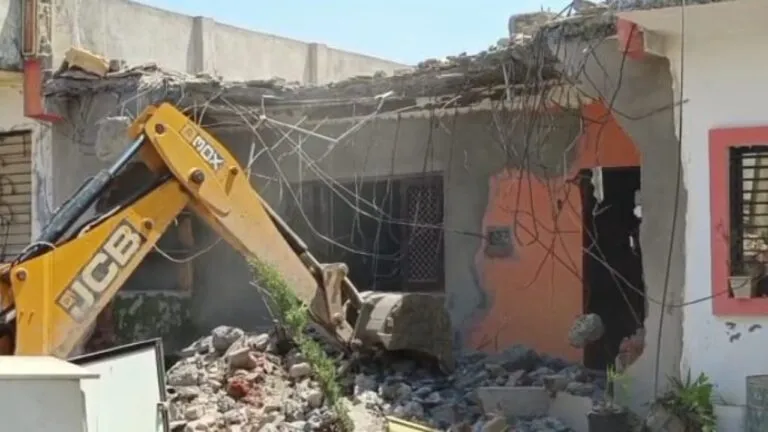 First the woman was molested, the husband came to protest, then brutally killed her, the bulldozer ran
