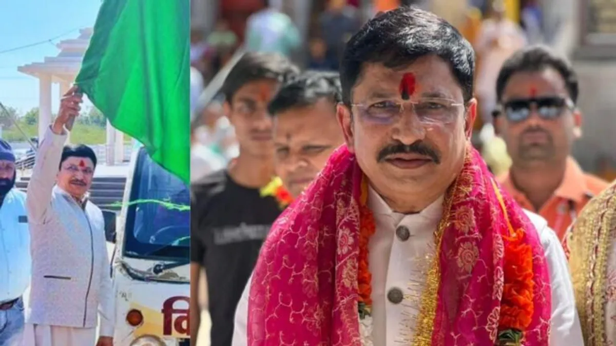 मध्यप्रदेश के चुनावी अखाड़े में उतरेगी ‘विंध्य पार्टी’, इस भाजपा विधायक ने कर दिया ऐलान BJP faces pre- mp election setback in Vindhya MLA Narayan Tripathi resigns mp elections 2023