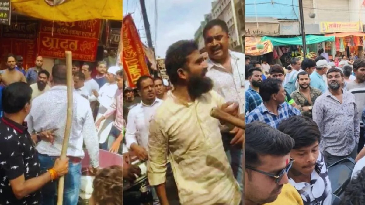 मामूली विवाद ने लिया सामुदायिक रंग, महिलाओं के साथ की अभद्रता तो हिंदू नेताओं ने घेरा थाना dispute between Hindu muslim, Riot, Indore, Madhya Pradesh, MP News