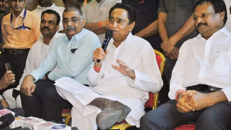 Kamal Nath Shivraj ji Panchkranti loot revolution Govind Singh statement Rani Kamalapati