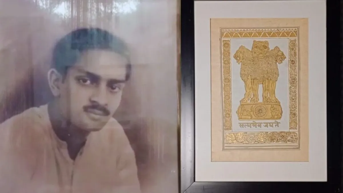 नए संसद भवन की शान बनेगी अशोक स्तंभ की पहली प्रति, इंदौर के महान कलाकार ने किया था चित्रण Ashok stambh In New Parliament House, MP News, Indore,