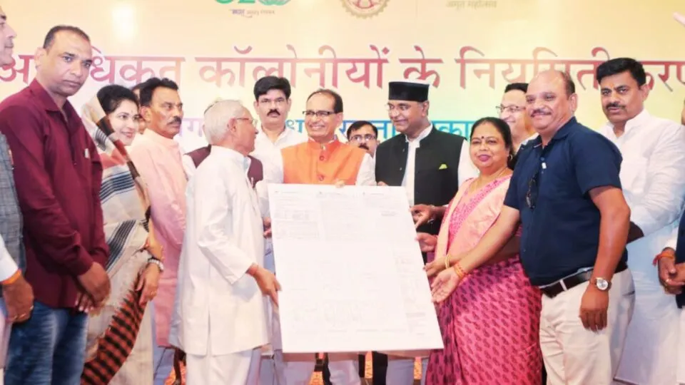 Illegal colonies will be legal till December 2022, CM Shivraj announced, said – action will be taken against officers