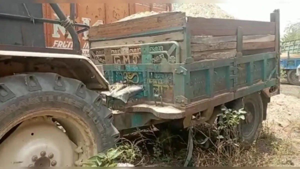इस इलाके में नहीं है अपराधियों को MP पुलिस का खौफ, जवानों को ट्रैक्टर से कुचलने की हुई कोशिश Morena News,Morena Crime News,MP News,MP Crime News,MP Police,Morena Police