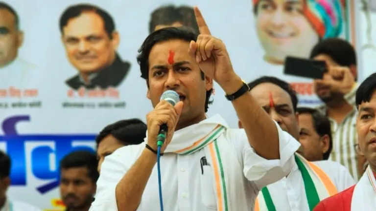 MP Election: जयवर्धन सिंह की नजर में गांधी की सोच राम जैसी, जानें उनकी नजर में कौन है रावण mp election 2023 jaivardhan singh digvijay singh jyotiraditya scindia cm shivraj raghogarh seat mp news update