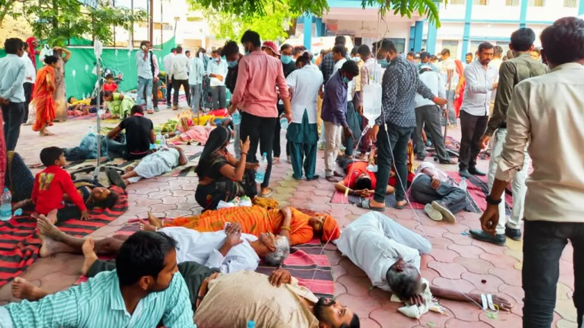 शादी में बन-ठन कर पहुंचे और जमकर उड़ाई दावत, फिर सामने आया ये चिंताजनक नजारा, जानें 250 people got sick due to food poisoning in marriage ceremony, started vomiting and diarrhea