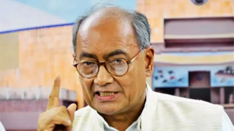 दिग्विजय का केंद्र पर आरोप, कहा- अमीरों को फायदा पहुंचाने के लिए बैन किया गया 2000 नोट Digvijay Singh got angry when PSC removed the question, told MPPSC members illiterate