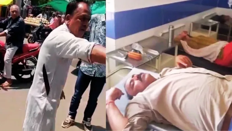 आपस में लड़ रहे थे सब्जी-फल बेचने वाले, बीच में आए ASI को ही मार दी रॉड, जानें पूरा मामला NewsTak