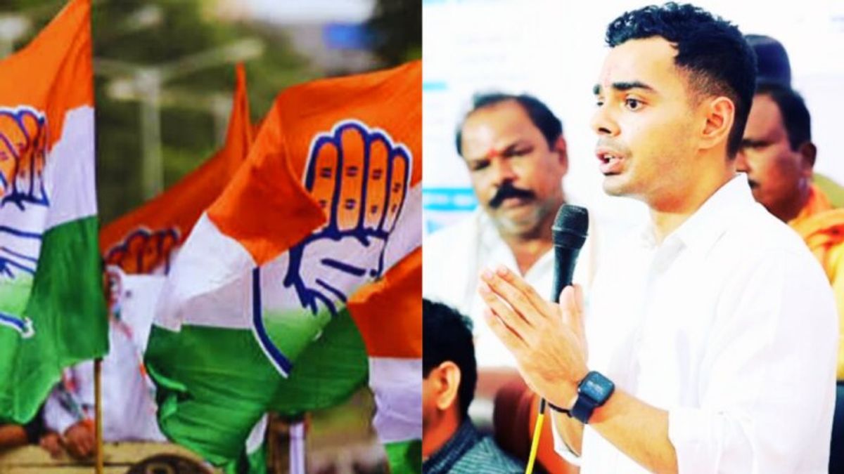 CM शिवराज के बेटे का कांग्रेस को करारा जवाब, कहा- बड़े भाई नकुलनाथ जब अमेरिका में थे तो यहां.. kartikey chauhan, mp congress, mp BJP, mp news