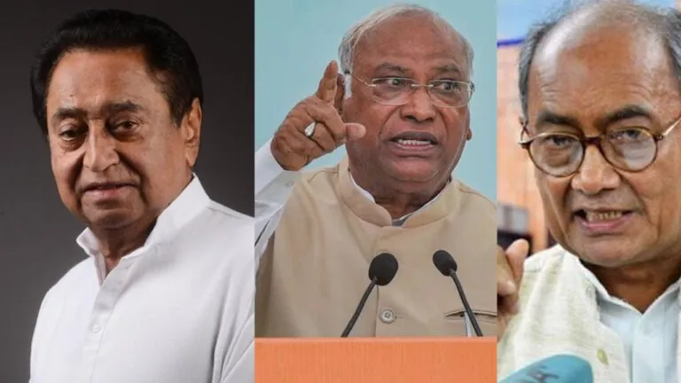 कमलनाथ-दिग्विजय को दिल्ली से आया बुलावा, सोमवार को राष्ट्रीय अध्यक्ष खड़गे के साथ बड़ी बैठक Kamal Nath, Digvijay Singh, MP Congress, MP Politics, Mallikarjun Kharge, National Congress