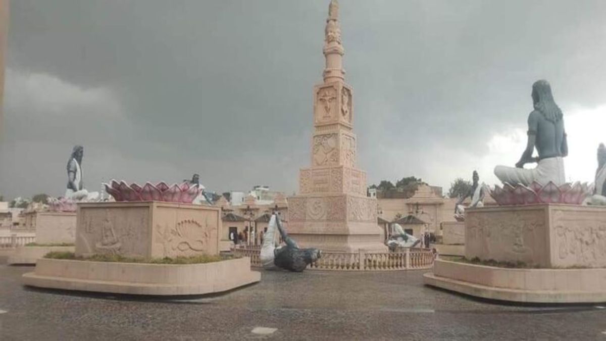 गोविंद सिंह का आरोप- शिवराज सरकार ने महाकाल को भी नहीं बक्शा, हर धार्मिक निर्माण में भ्रष्टाचार 6 saptarishi idols collapse at ujjain mahakal lok, MP News, Ujjain