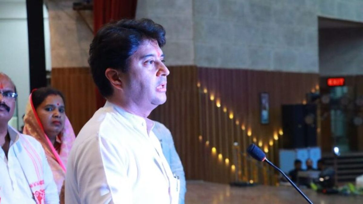 सिंधिया ने कांग्रेस को लिया निशाने पर, कमलनाथ को लेकर दिया ये बड़ा बयान NewsTak