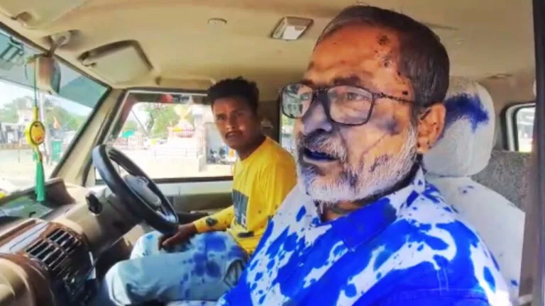 School conversion controversy: BJP workers throw ink on DEO's face, raise slogans