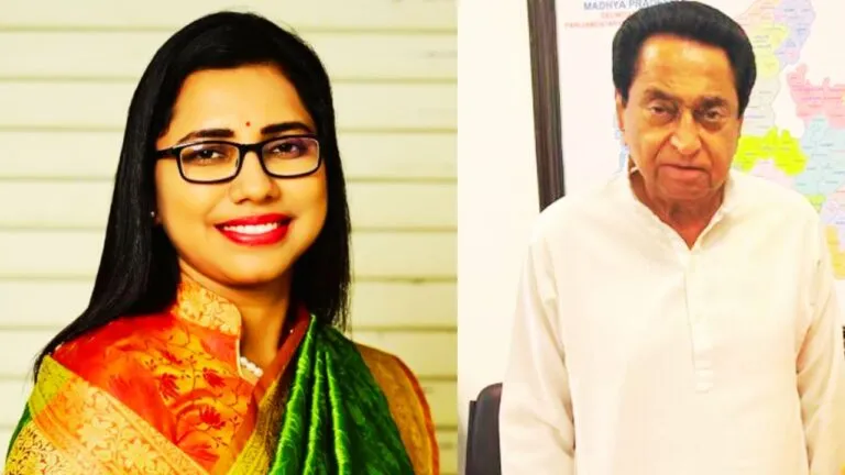 इस्तीफा देने वाली SDM के साथ आए कमलनाथ, बोले- वह SC वर्ग की अधिकारी हैं, इसलिए उनके साथ.. SDM Nisha bangre mp election 2023 kamalnath mp congress mp election madhya pradesh news