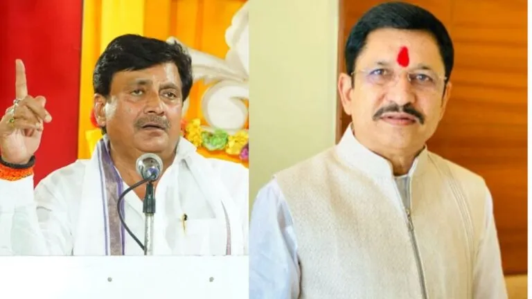 Maihar MLA Narayan Tripathi gave this threat to Satna MP, told 'monster', VIDEO viral