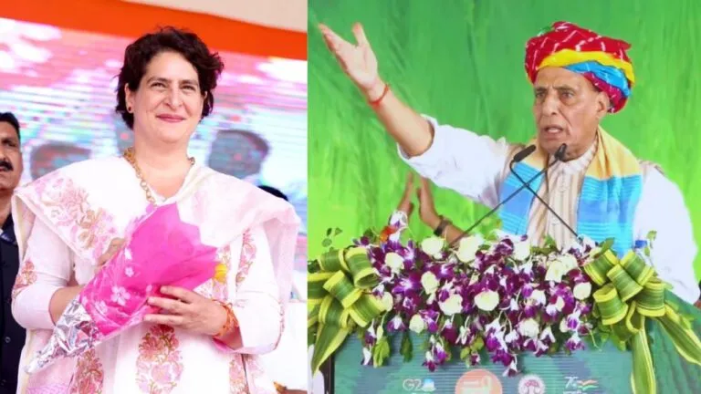 rajnath singh attacked on priyanka gandhi, MP News
