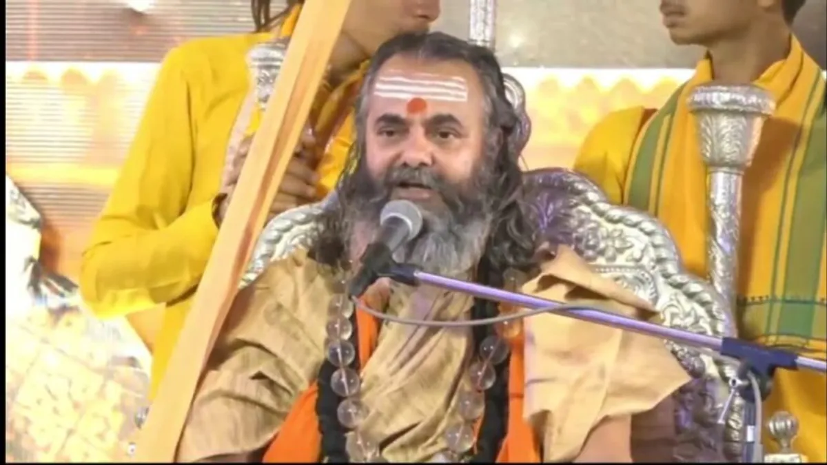 सुमेरू पीठाधीश्वर स्वामी नरेंद्रानंद सरस्वती ने दिया विवादित बयान, “हर हिंदू पैदा करें 5 बच्चे”! Sumeru Peethadhishwar Swami Narendranand Saraswati, Katni News, MP News