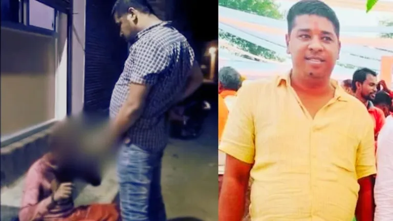 शर्मनाक: कथित BJP नेता ने आदिवासी युवक पर किया पेशाब, VIDEO वायरल हुआ तो CM बोले- लगाएंगे एनएसए Alleged BJP leader urinated on a tribal youth, VIDEO went viral, CM said - will impose NSA