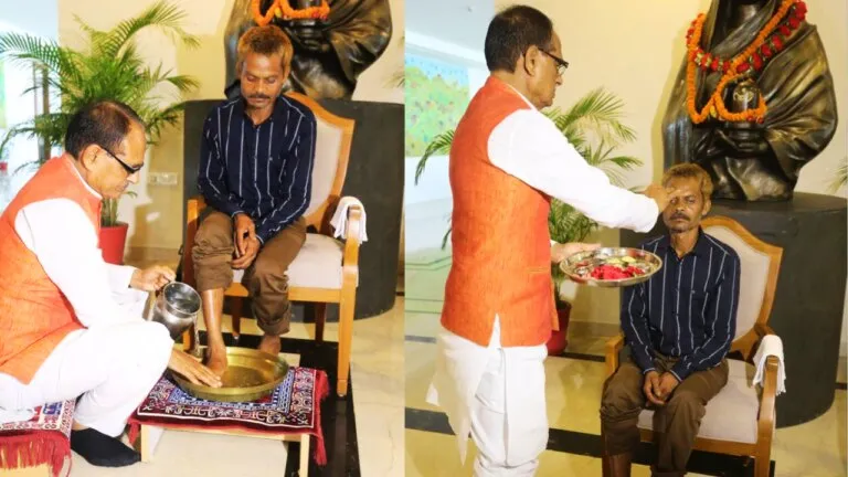 सीधी कांड के पीड़ित दशमत रावत के CM शिवराज ने धोए पैर, मांगी माफी, कहा- मन द्रवित है… Kamal nath target on cm shivraj, sidhi viral video, mp news