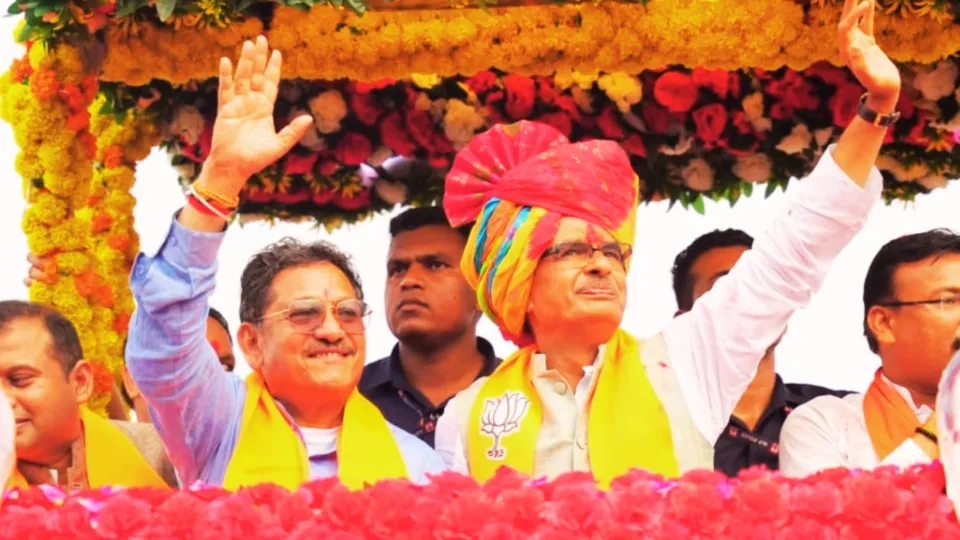 CM Shivraj singh chauhan taunt Neha Rathore MP me ka ba He is upset by abusing me mp election 2023