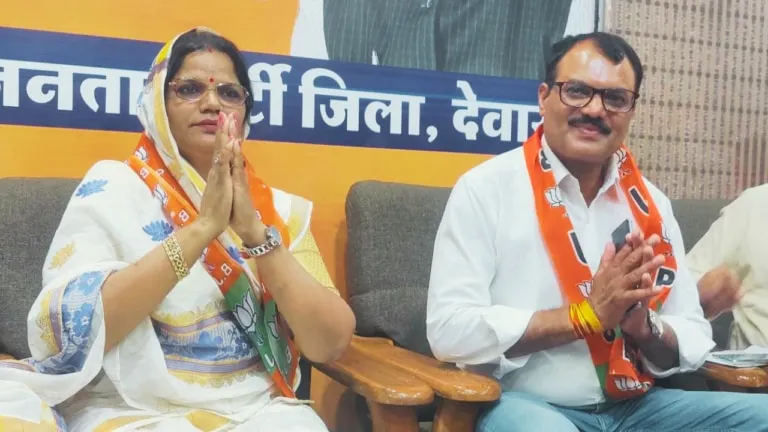 देवास जिला पंचायत अध्यक्ष ने थामा BJP का ‘हाथ’ पूर्व मंत्री सज्जन सिंह वर्मा पर लगाए ये आरोप dewas, mp news, congress, bjp, mp news, mp news update