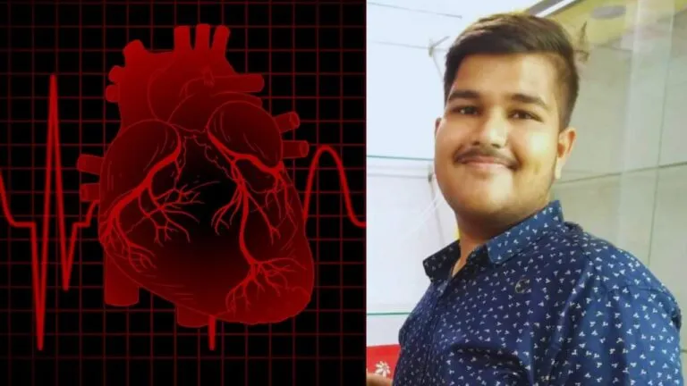 17 year old boy got heart attack, chhatarpur news