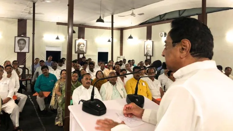 congress meeting at kamalnath house, mp news