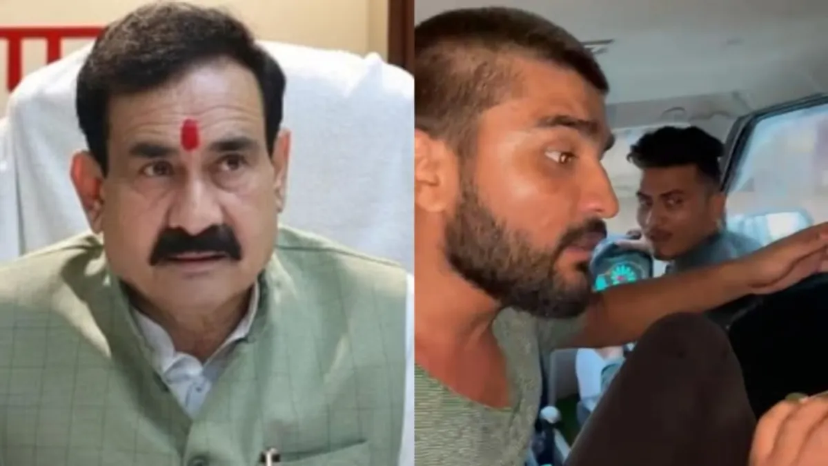 पेशाब कांड के बाद अब MP में ‘तलवा चाट कांड’, वीडियो वायरल हुआ तो गृह मंत्री ने लिया ये एक्शन After Sidhi's urine scandal, now after the 'Talwa Chaat scandal' viral video, the Home Minister took this action